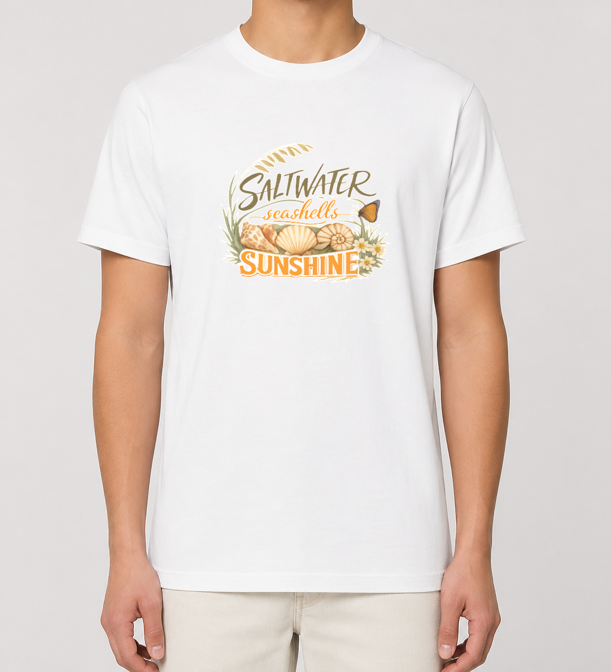 Unisex Essential-T Saltwater,Seashells and Sunshine